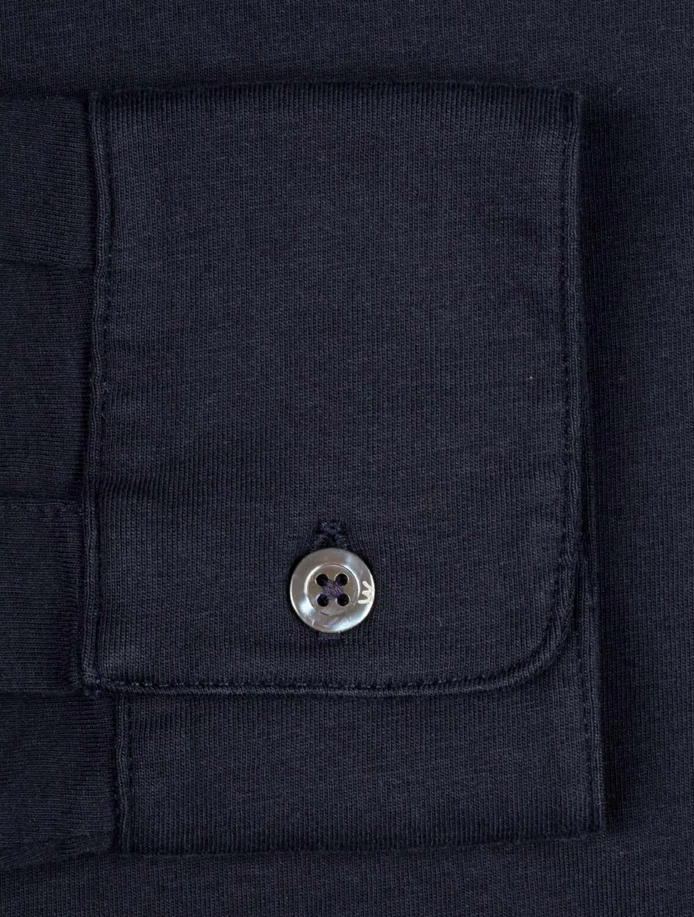 Maßgeschneidertes Polo-Shirt in Dunkelblau