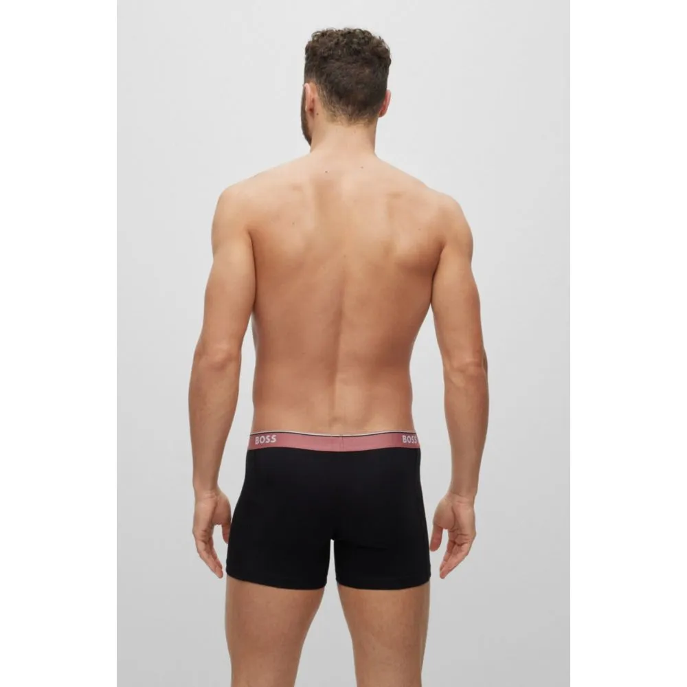 3er-Pack Boxershorts mit Logo-Bund