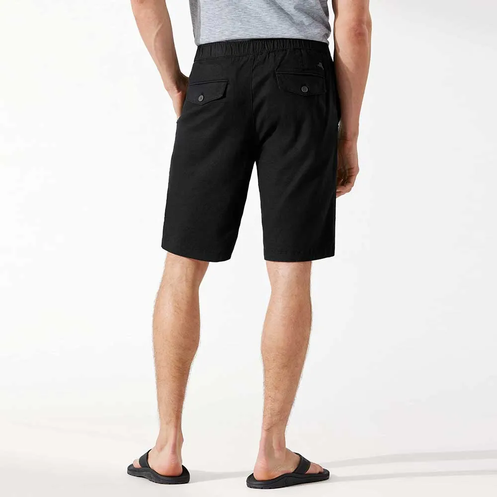 Tommy Bahama 10-Zoll Leinen In Paradise Shorts - Schwarz Herren Tommy Bahama