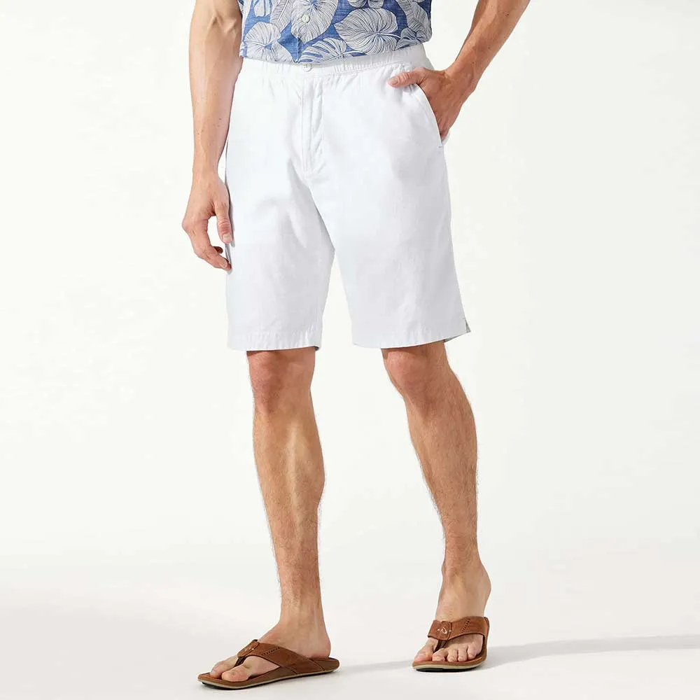 Tommy Bahama 10-Zoll Leinen In Paradise Shorts - Weiß Herren Tommy Bahama