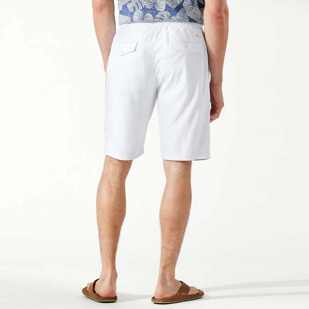 Tommy Bahama 10-Zoll Leinen In Paradise Shorts - Weiß Herren Tommy Bahama
