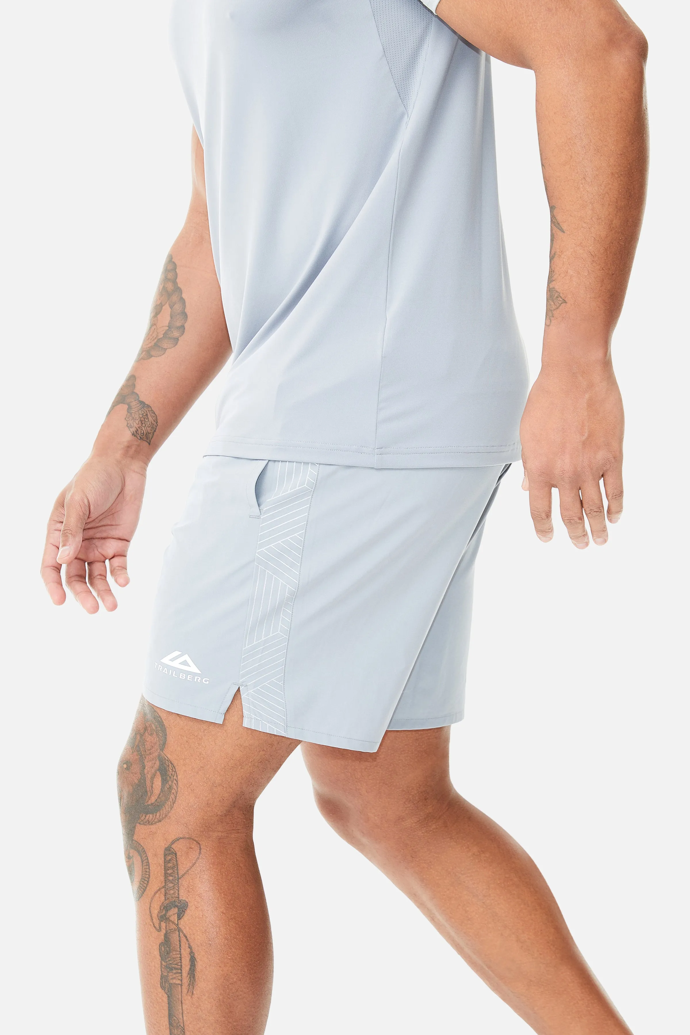 Trailberg Axis Jacquard Short - Grau