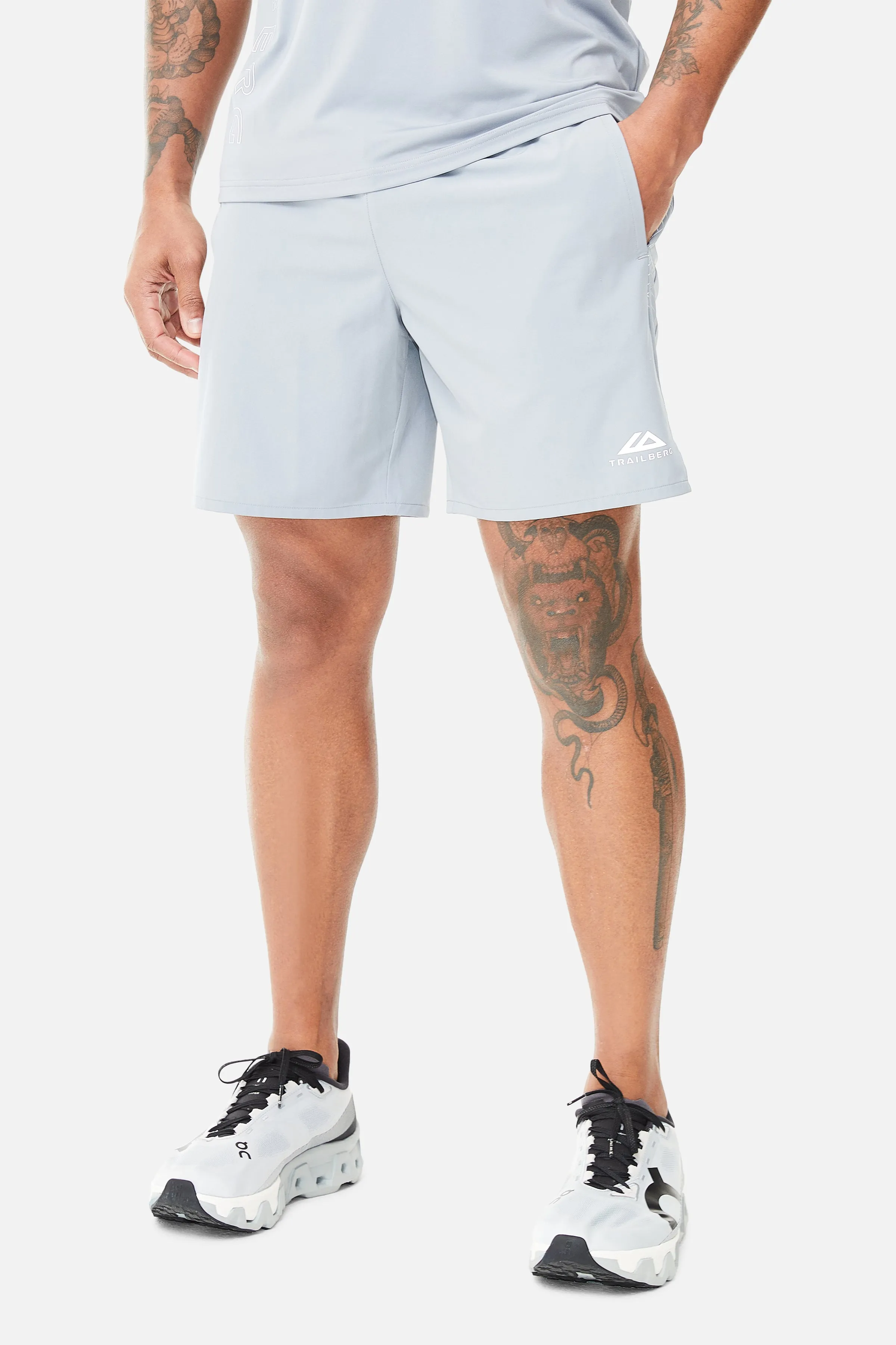 Trailberg Axis Jacquard Short - Grau