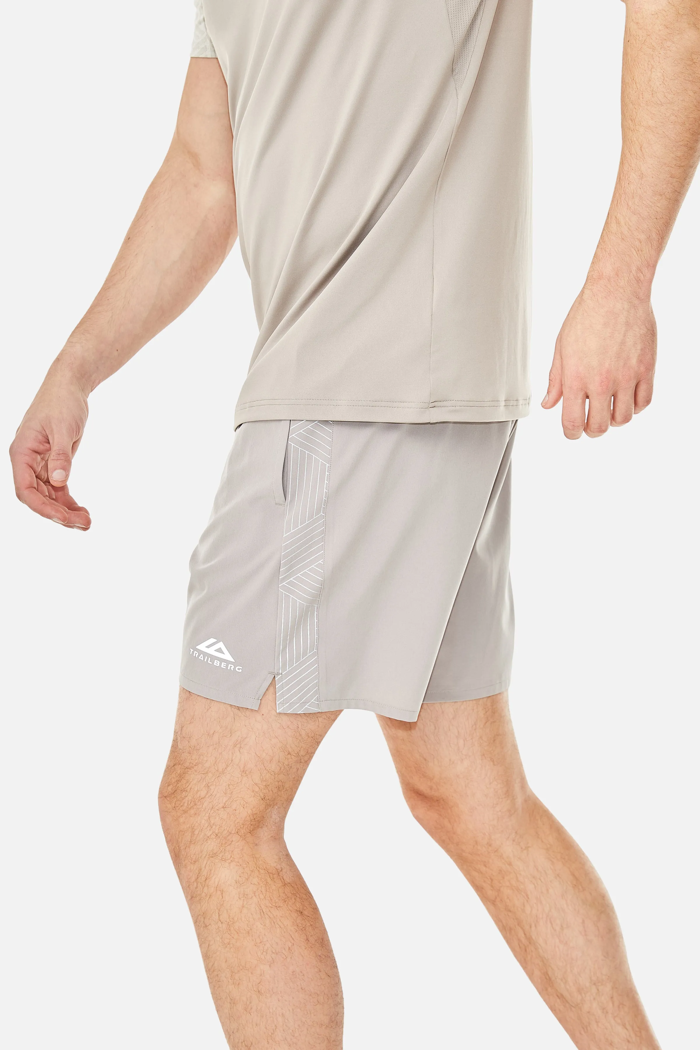 Trailberg Axis Jacquard Short - Mondgestein