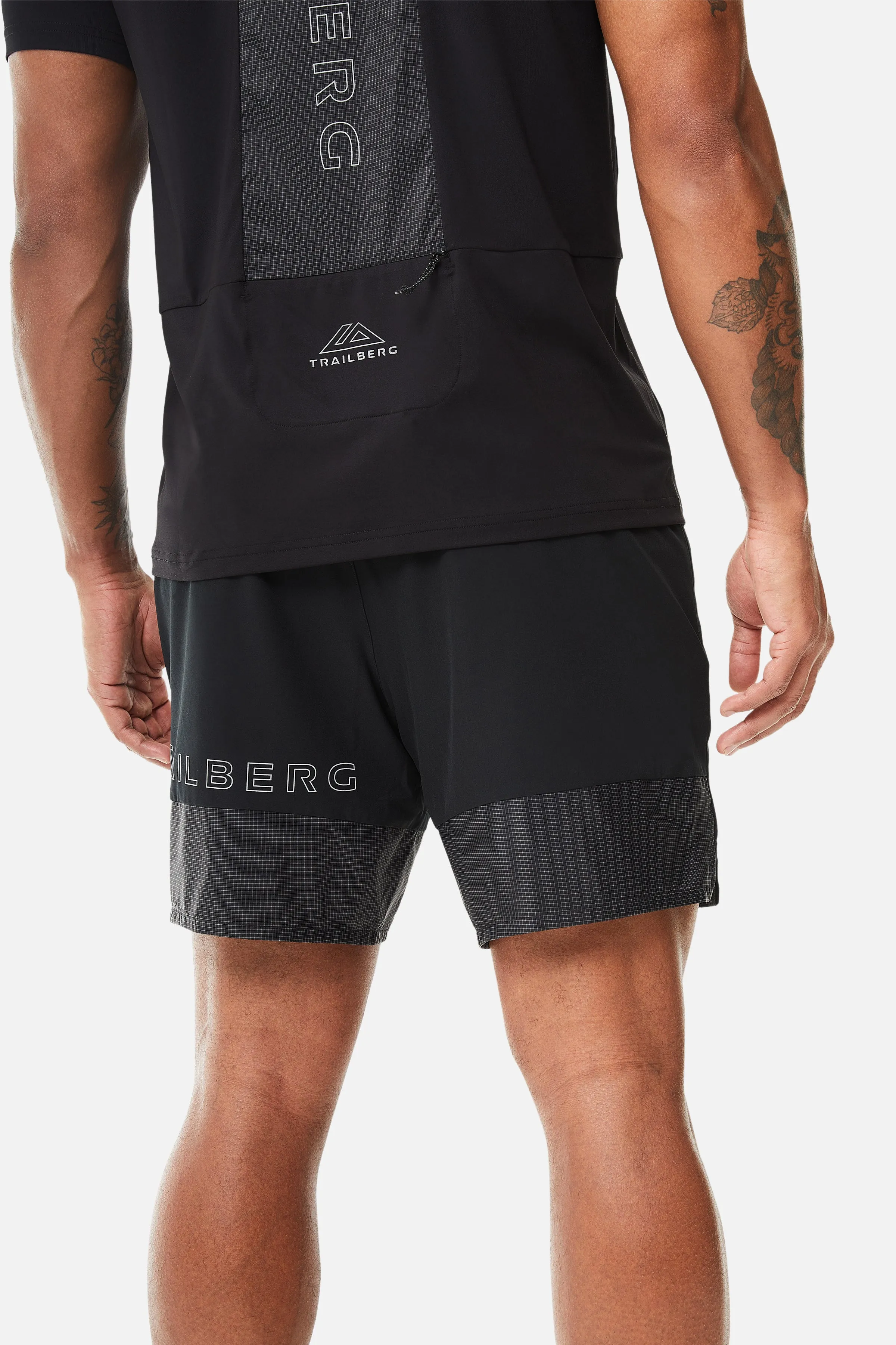 Trailberg Rapid Grid Short - Schwarz