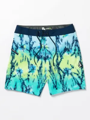 Volcom Batik Mod-Tech Badehose in Dunstblau von Volcom