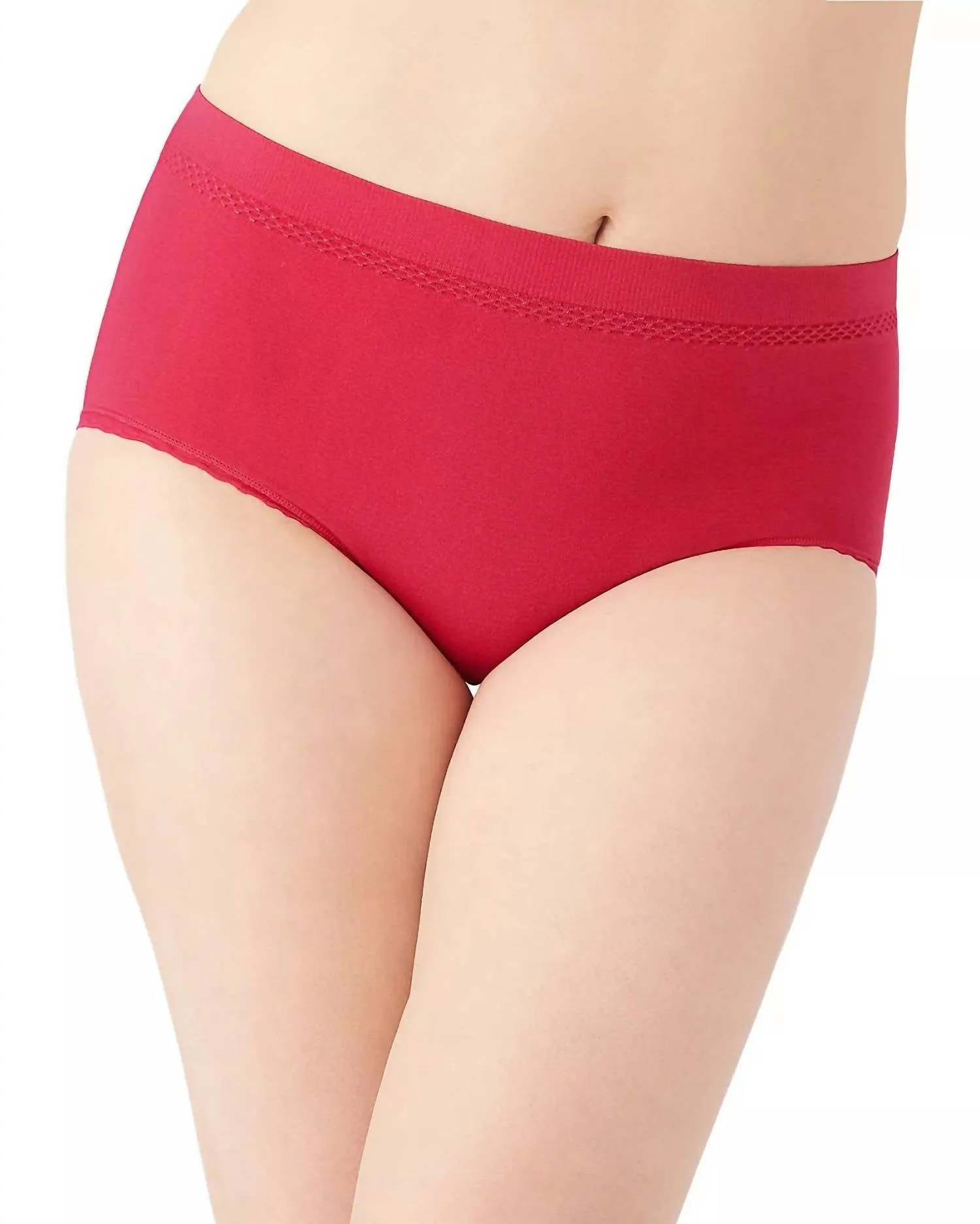 Damen B-Smooth High Cut Slip Höschen in Persischrot
