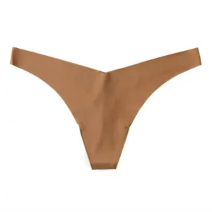 Klassischer Damen-Slip in Karamell