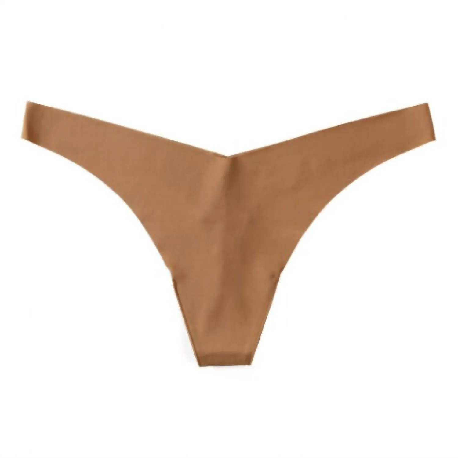Klassischer Damen-Slip in Karamell