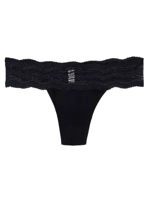 Damen Dolce String-Tanga in Schwarz