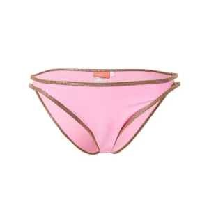 Damen Glitzer-Bikiniunterteil, Neon Pink