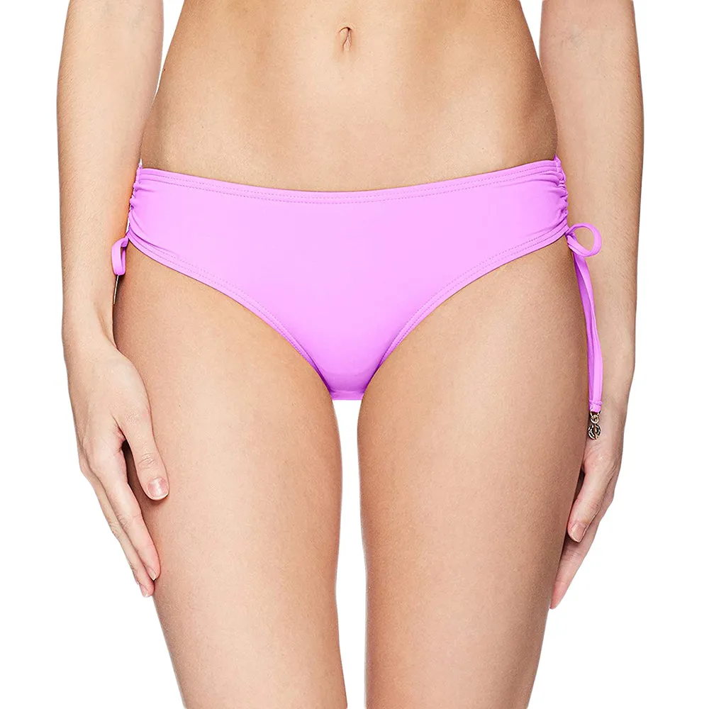 Damen-Bikiniunterteil, uni, hellviolett