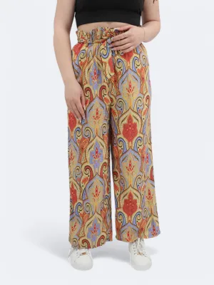 Damen Druckhose, Mehrfarbig