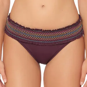 Damen-Smock-Band-Hipster-Bikini-Höschen, Lila