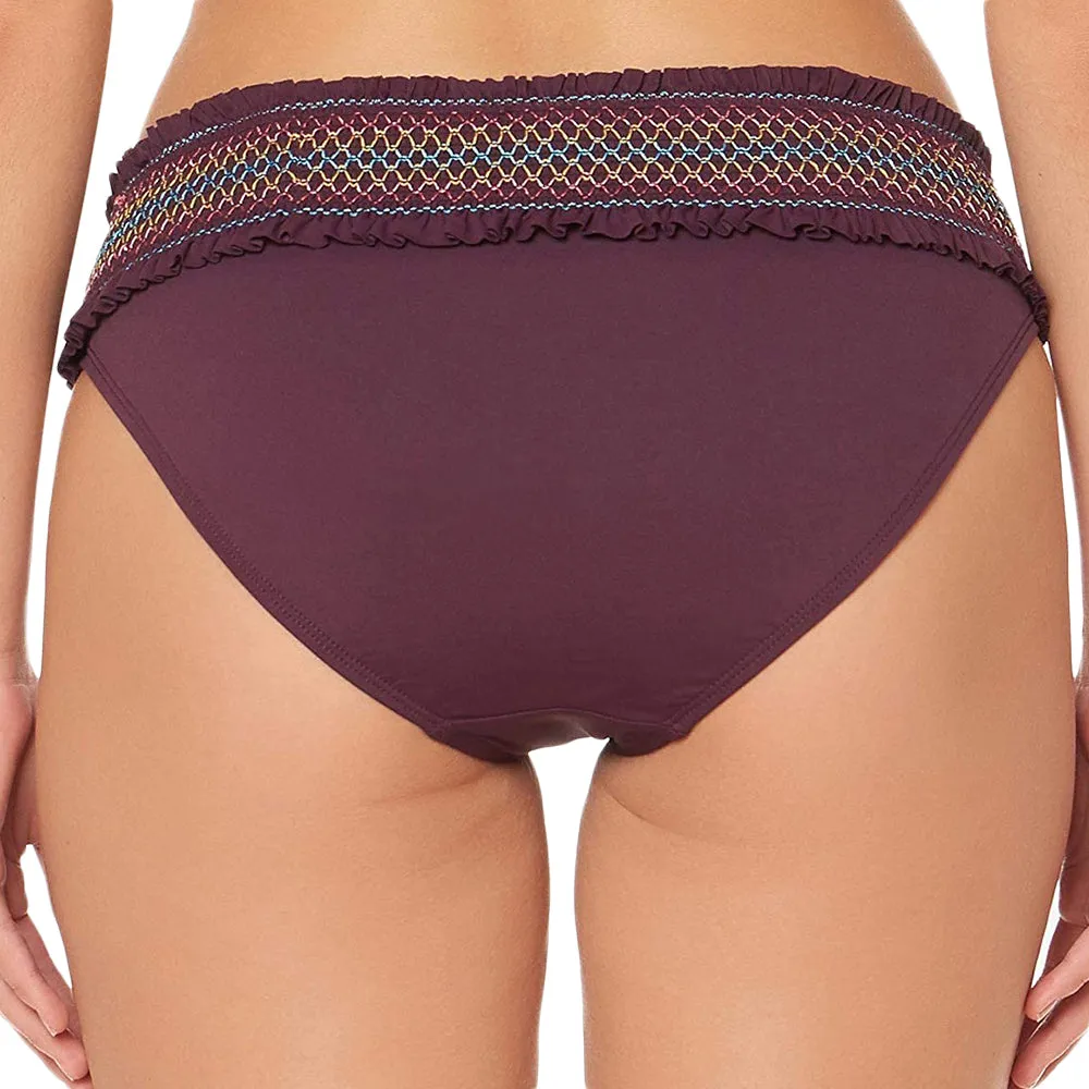 Damen-Smock-Band-Hipster-Bikini-Höschen, Lila