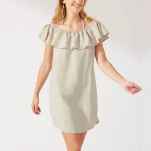 Damen Tommy Bahama Bademode Tommy Bahama St. Lucia Trägerlos Rüschenkleid Badebekleidung - Köper